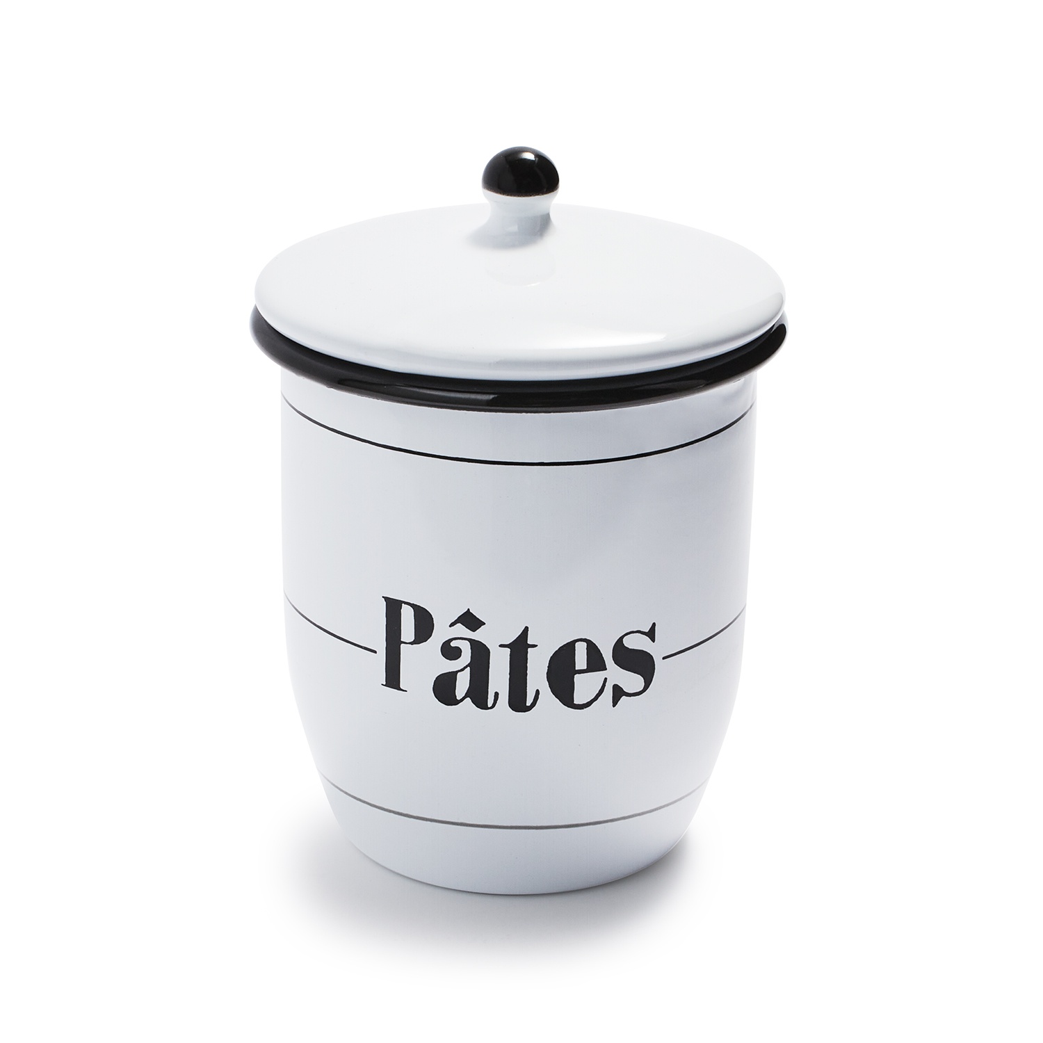 slide 1 of 1, Creative Co-Op Ptes Canister with Lid, 1 ct