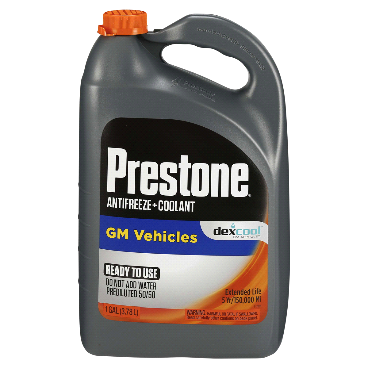 slide 1 of 4, Prestone Dex-Cool Extended Life Antifreeze/Coolant, 1 gal