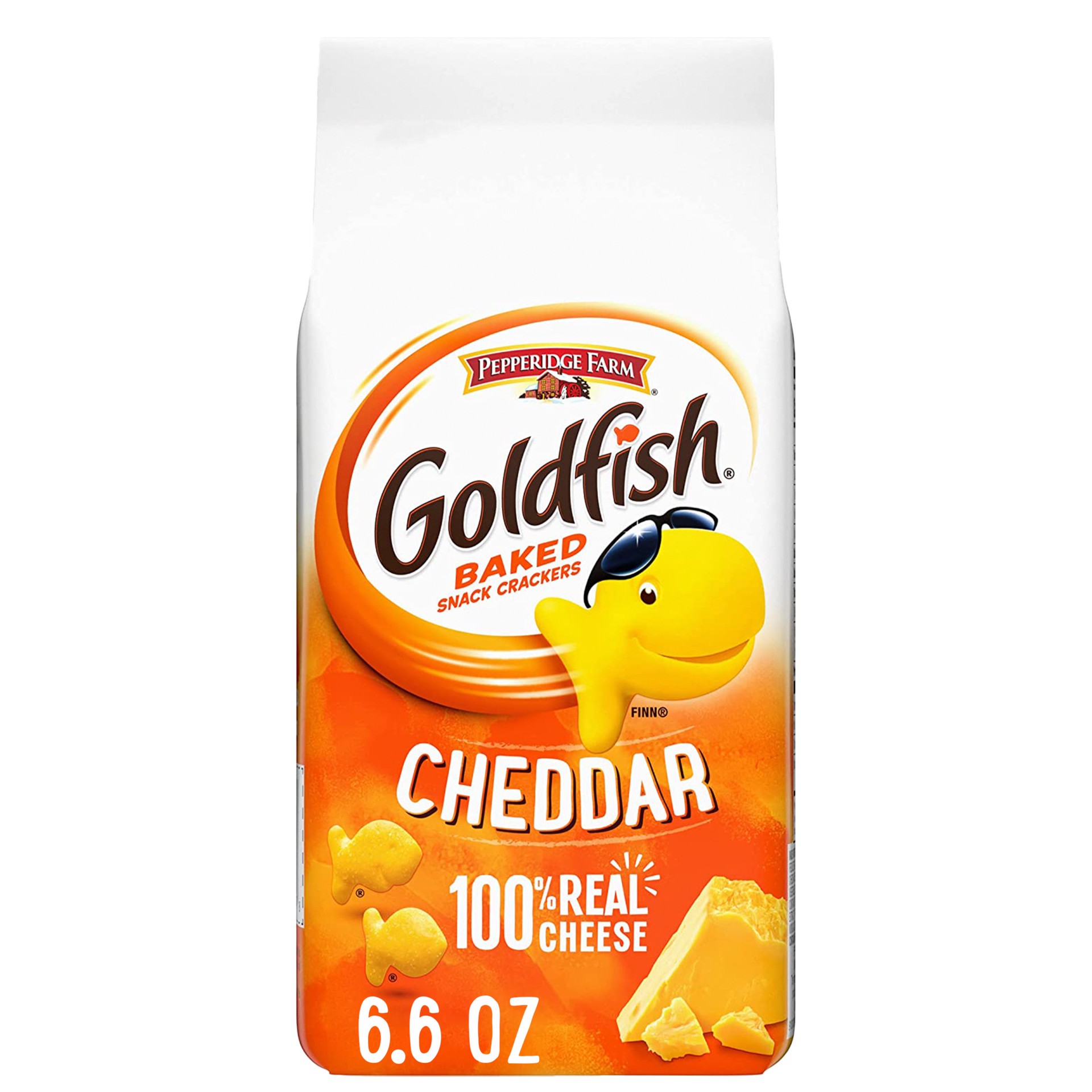 slide 1 of 5, Pepperidge Farm Goldfish Cheddar Cheese Crackers, 6.6 oz Bag, 6.6 oz