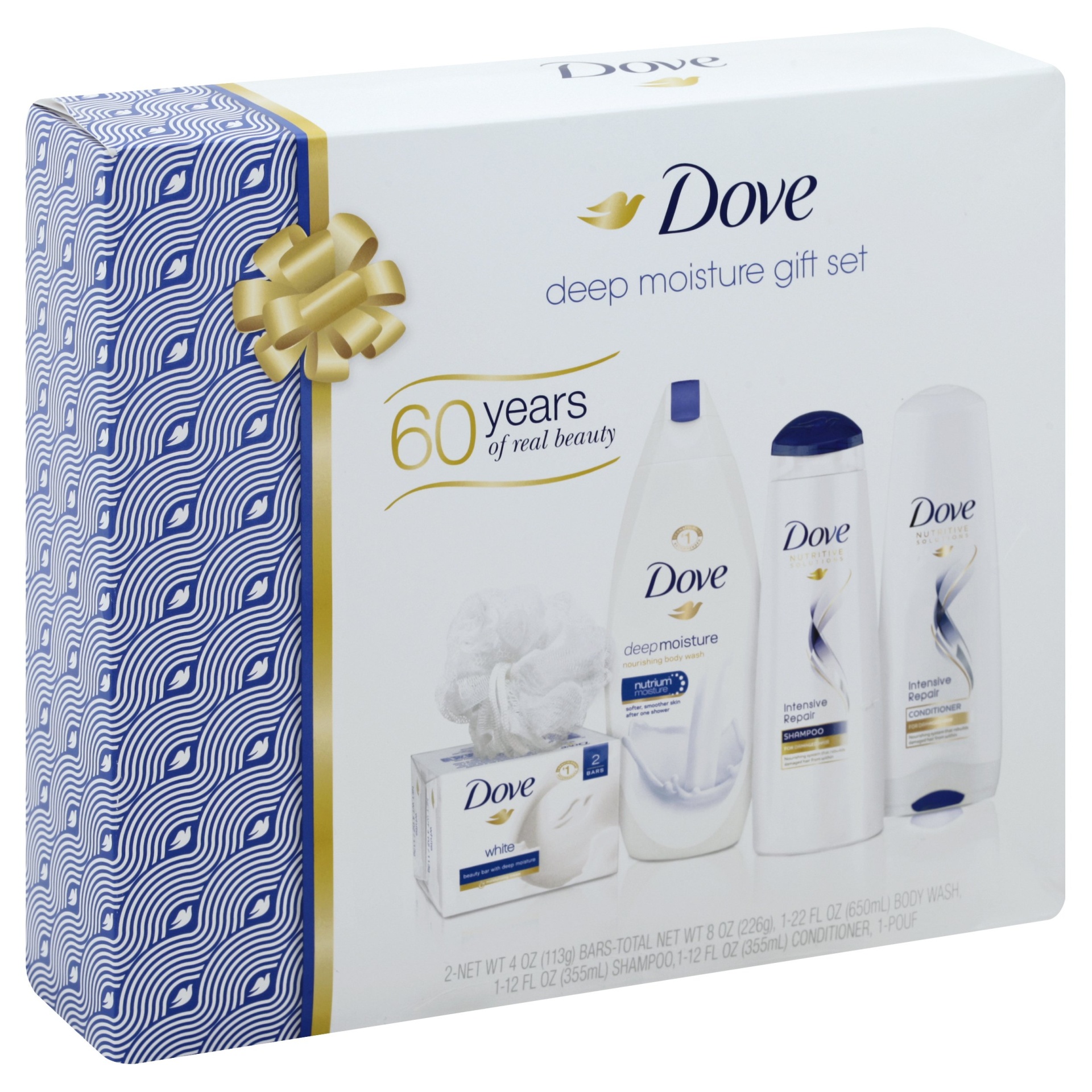 slide 1 of 2, Dove Deep Moisture Holiday Gift Set, 5 ct