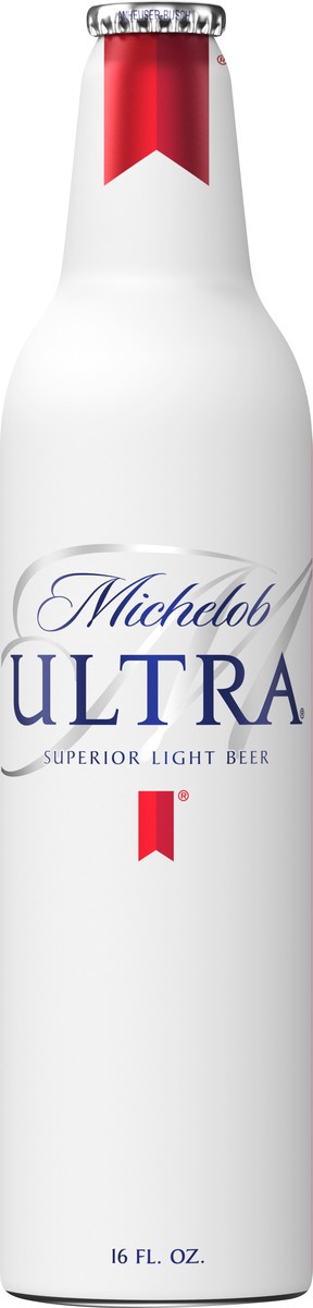 slide 3 of 6, Michelob Ultra Light Beer (Single 16Oz Aluminum Bottle), 16 fl oz