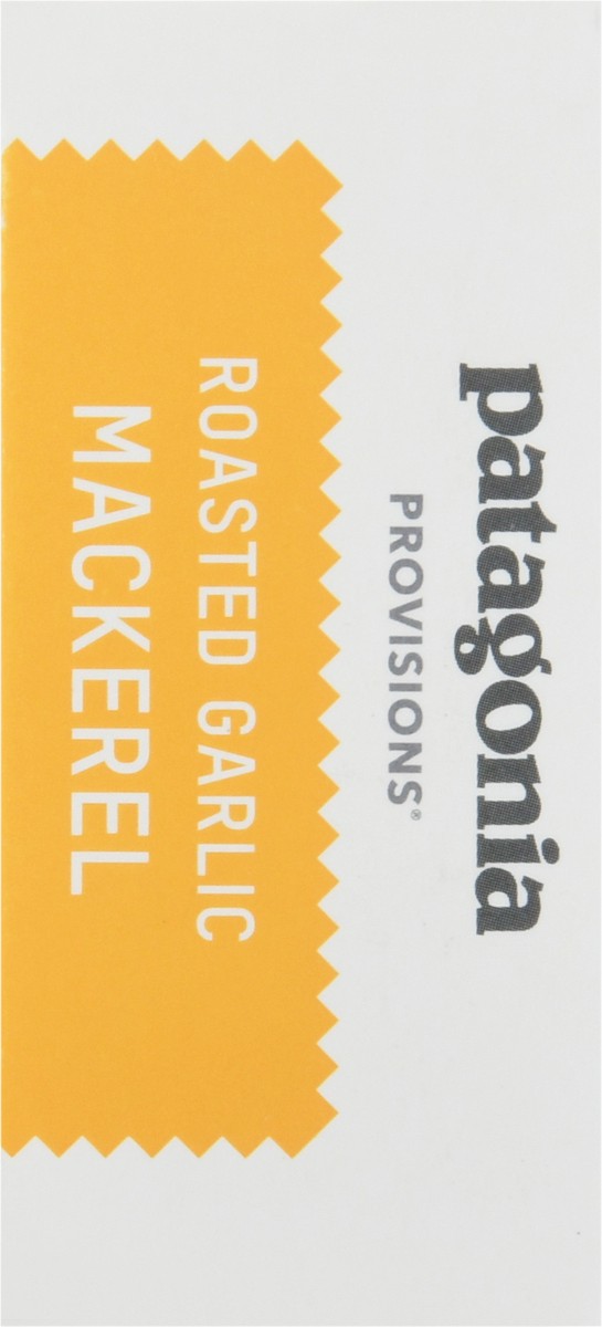 slide 7 of 9, Patagonia Provisions Roasted Garlic Mackerel 4.2 oz, 4.2 oz