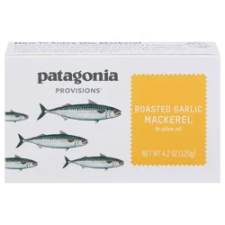 Patagonia Provisions Roasted Garlic Mackerel 4.2 oz
