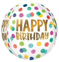 Orbz Birthday Balloon - Each