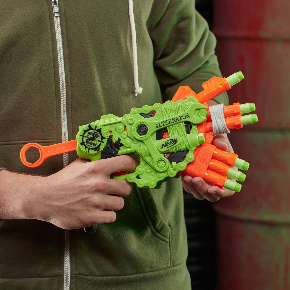 slide 4 of 7, Nerf Zombie Strike Alternator Blaster Each Sold Separately, 1 ct