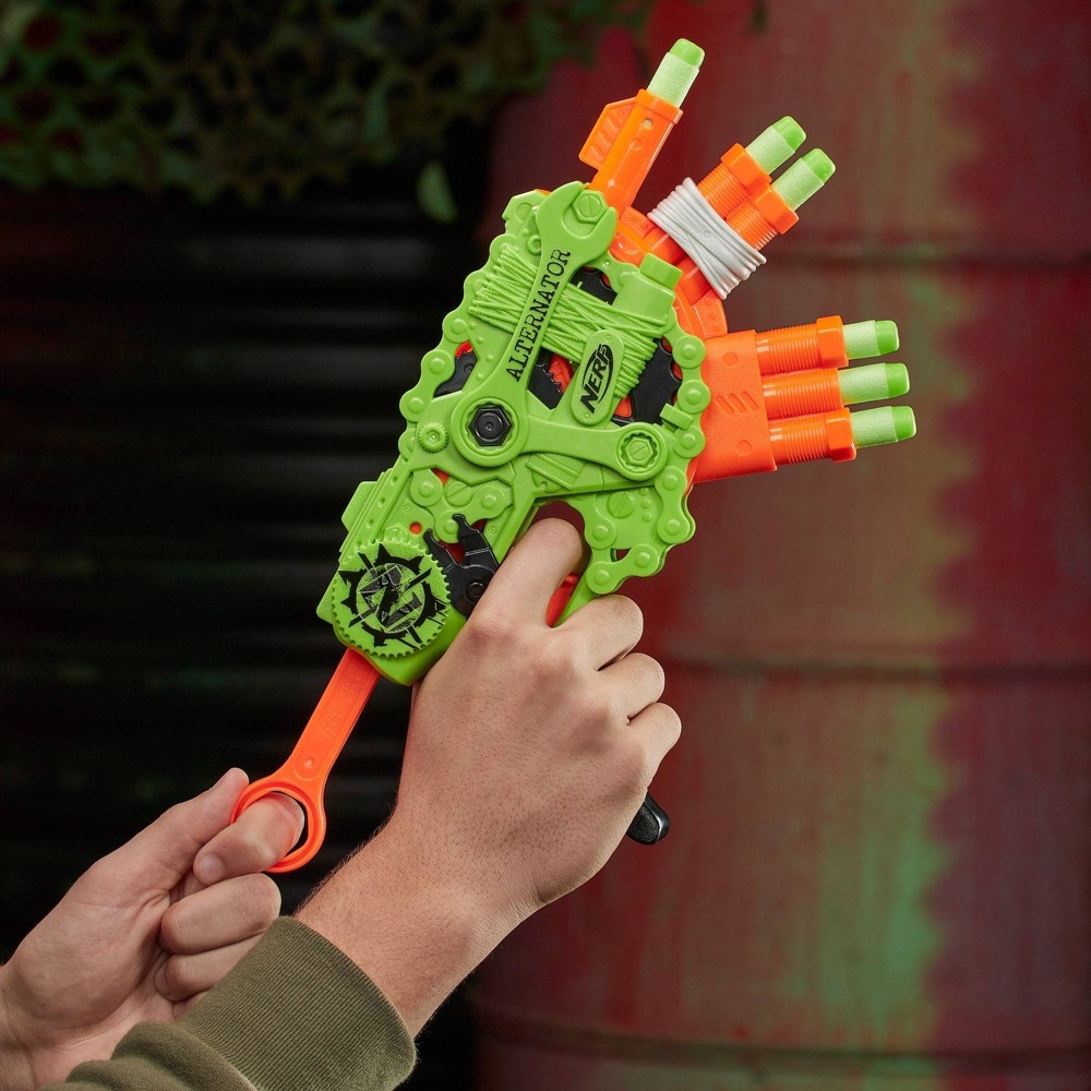 slide 5 of 7, Nerf Zombie Strike Alternator Blaster Each Sold Separately, 1 ct