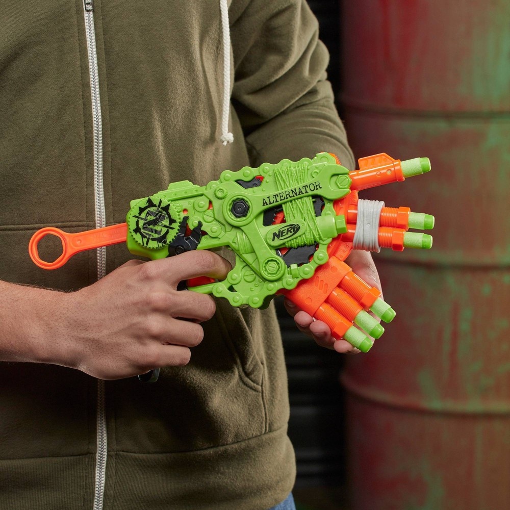 slide 7 of 7, Nerf Zombie Strike Alternator Blaster Each Sold Separately, 1 ct