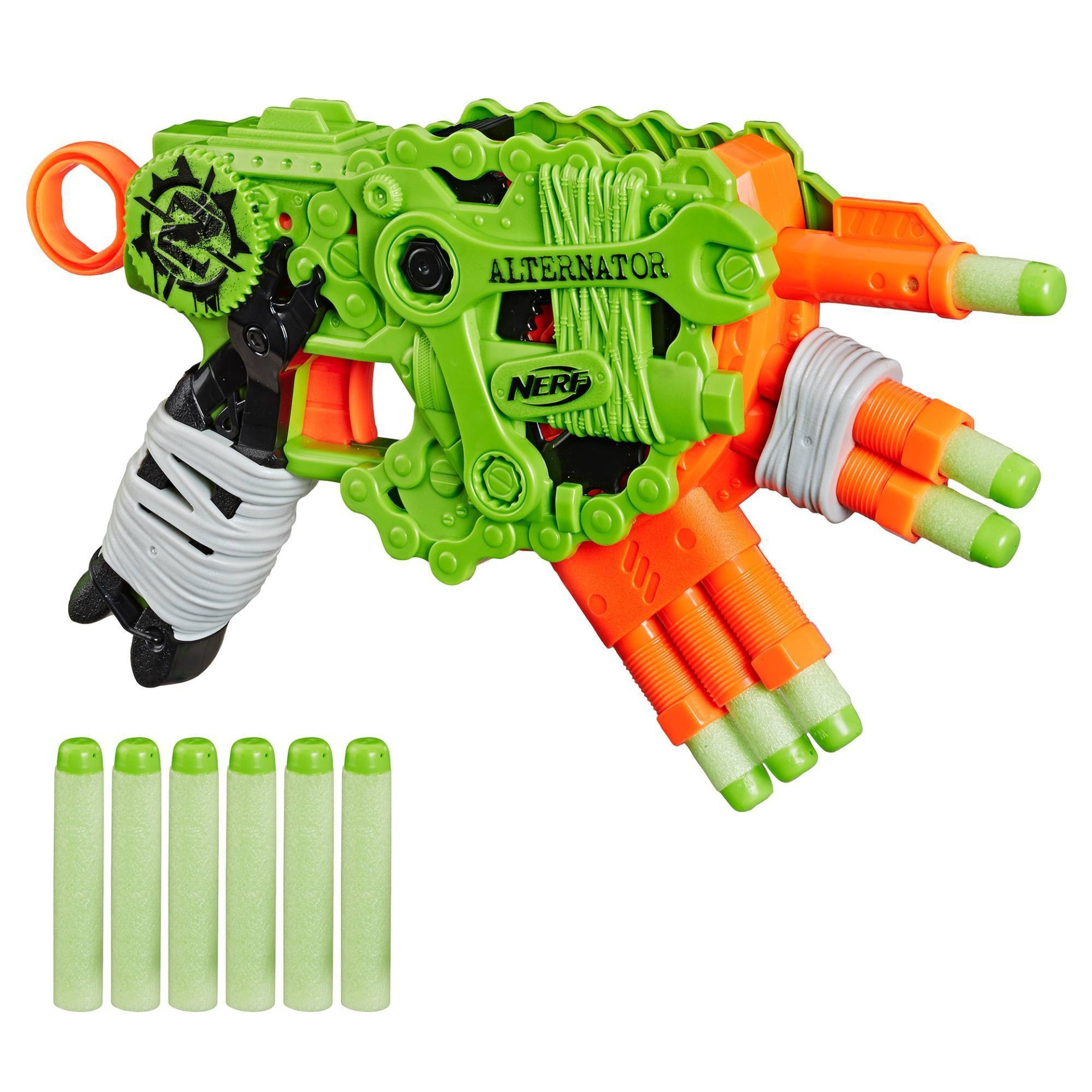 slide 1 of 7, Nerf Zombie Strike Alternator Blaster Each Sold Separately, 1 ct