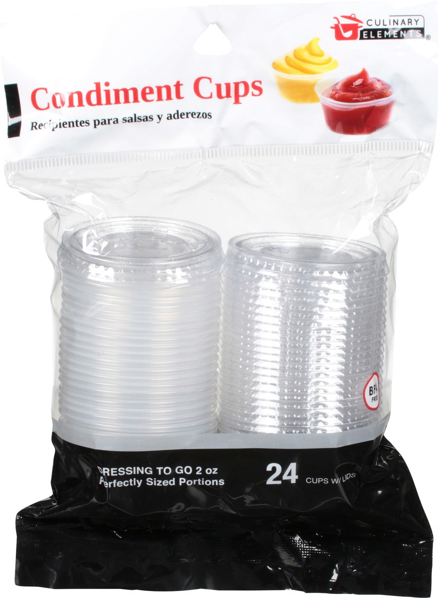 slide 1 of 9, Culinary Elements Condiment Cups, 24 Each, 24 ct