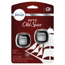 Febreze Car Air Freshener Vent Clip with Old Spice Scent