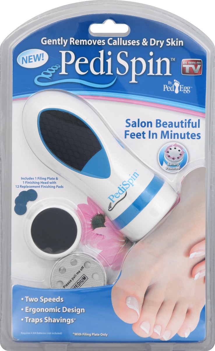 slide 1 of 3, PediSpin Calluses & Dry Skin Remover 1 ea, 1 ea