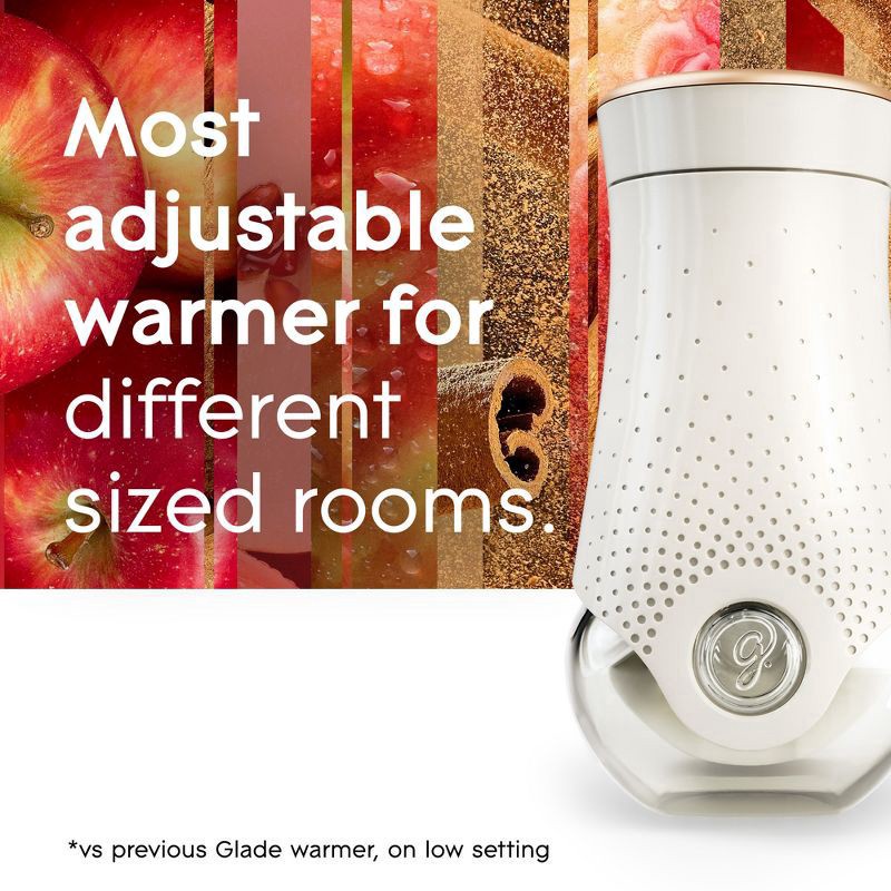 slide 13 of 14, Glade PlugIns Scented Oil, Air Freshener, 2 Refills, Autumn Spiced Apple, 0.67 oz Each, 1.34 oz Total, 1.34 oz