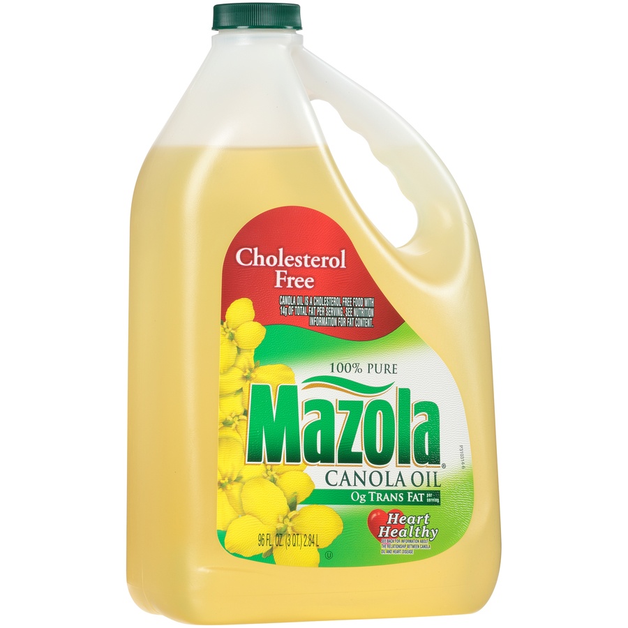 slide 6 of 8, Mazola Canola Oil 96 oz, 96 oz