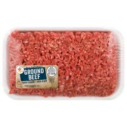 All Natural 85% Lean 15% Fat Ground Beef Fresh
