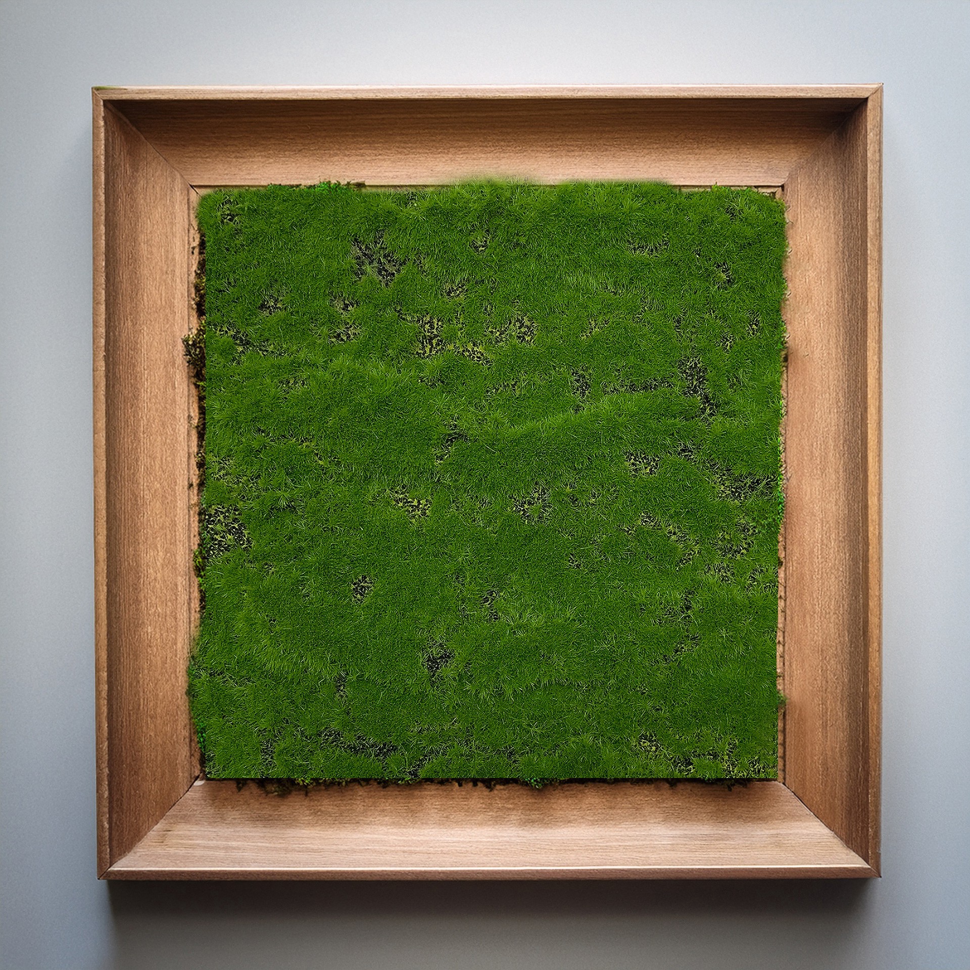 slide 2 of 4, 12" X 12" Green Faux Moss Mat By Ashland, 12 in x 12 in