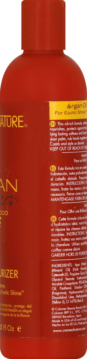 slide 2 of 7, Creme of Nature Crm/nat Argan Oil Moisturising Hair Lotion, 8.45 fl oz