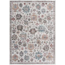 Rugease Medallion Area Rug, 5 ft x 7 ft, Multi