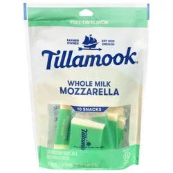 Tillamook Whole Milk Mozzarella Cheese 10 ea