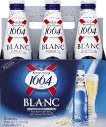 Brasseries Kronenbourg Beer, Flavored White, Blanc