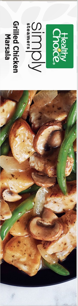 slide 4 of 9, Healthy Choice Simply Steamers Grilled Chicken Marsala 9.9 oz, 9.9 oz