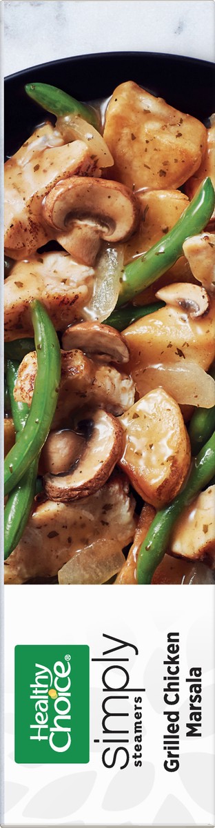 slide 3 of 9, Healthy Choice Simply Steamers Grilled Chicken Marsala 9.9 oz, 9.9 oz