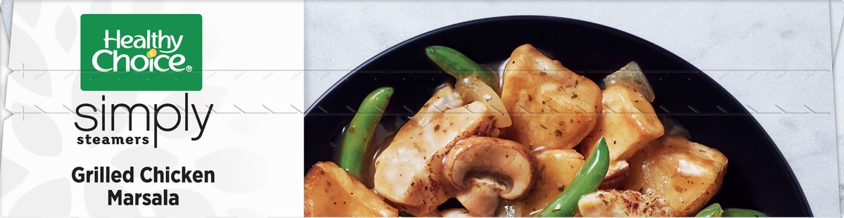 slide 5 of 9, Healthy Choice Simply Steamers Grilled Chicken Marsala 9.9 oz, 9.9 oz