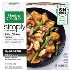 Healthy Choice Simply Steamers Grilled Chicken Marsala, Frozen Meal, 9.9 oz. Bowl