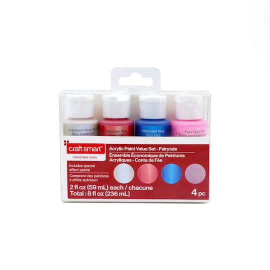 slide 1 of 5, Fairytale Acrylic Paint Value Set By Craft Smart, 2 fl oz