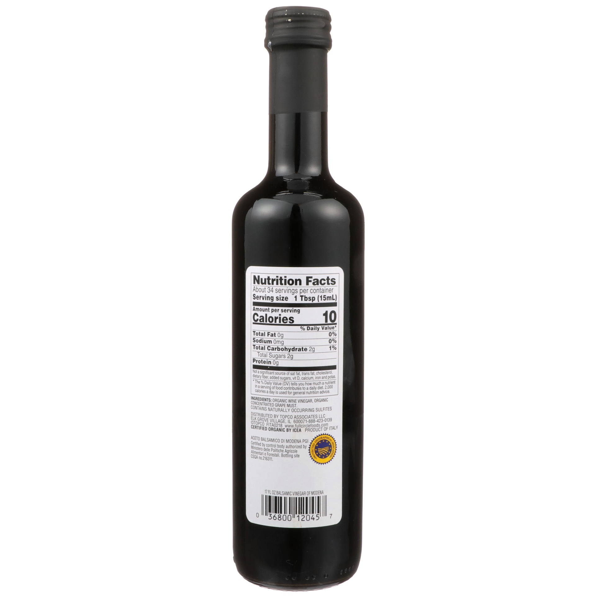 slide 6 of 6, Full Circle Market Organic Balsamic Of Modena Vinegar, 17 fl oz