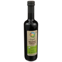 Full Circle Market Organic Balsamic 6% Acidity Vinegar of Modena 17 fl oz