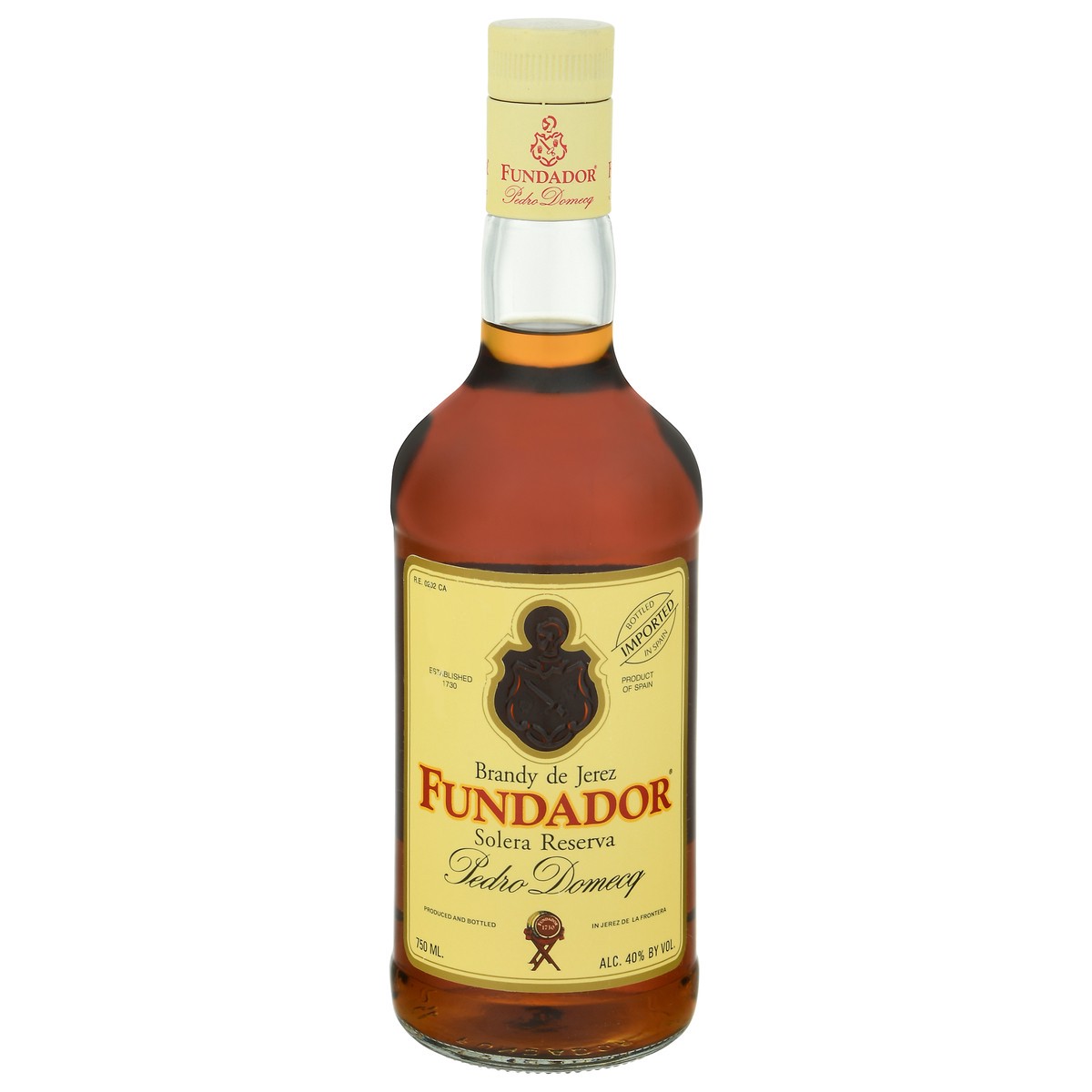 slide 2 of 4, Fundador Brandy 750 ml, 750 ml