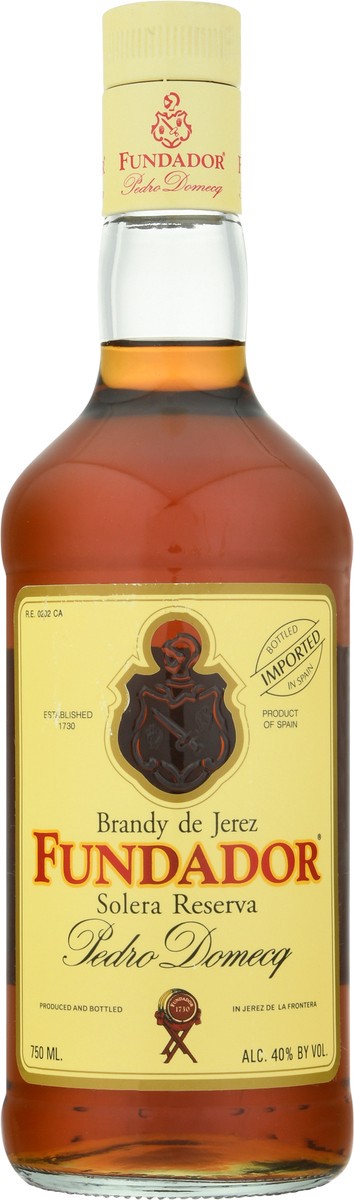 slide 1 of 4, Fundador Brandy 750 ml, 750 ml