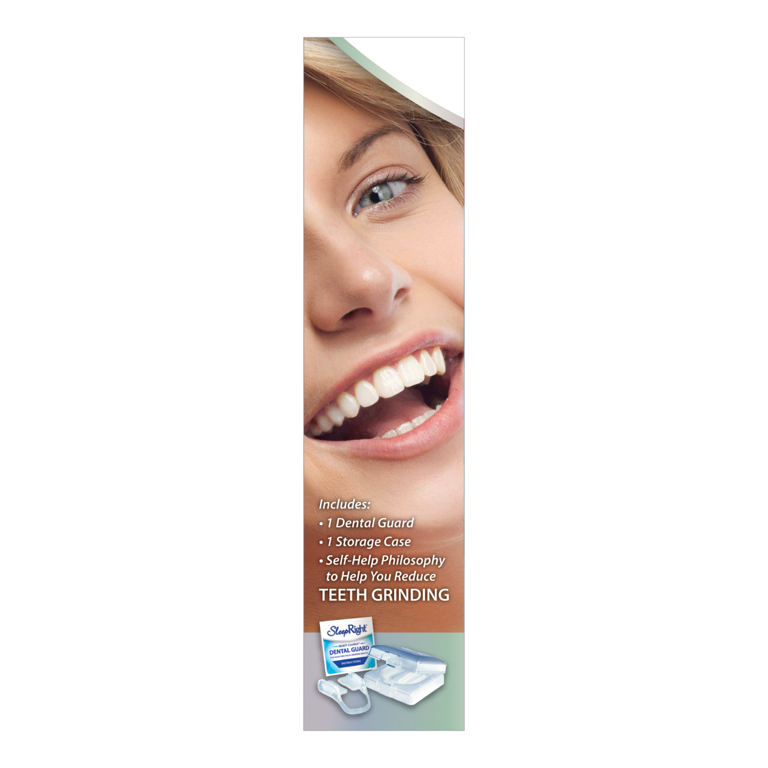 slide 2 of 4, SleepRight Select-Comfort Dental Guard 1 Each, 1 ct