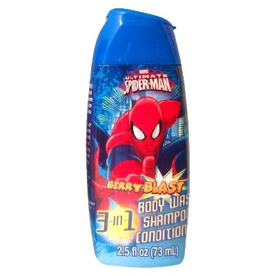 slide 1 of 5, Marvel Body Wash Assorted Characters - Trial Size, 3 fl oz