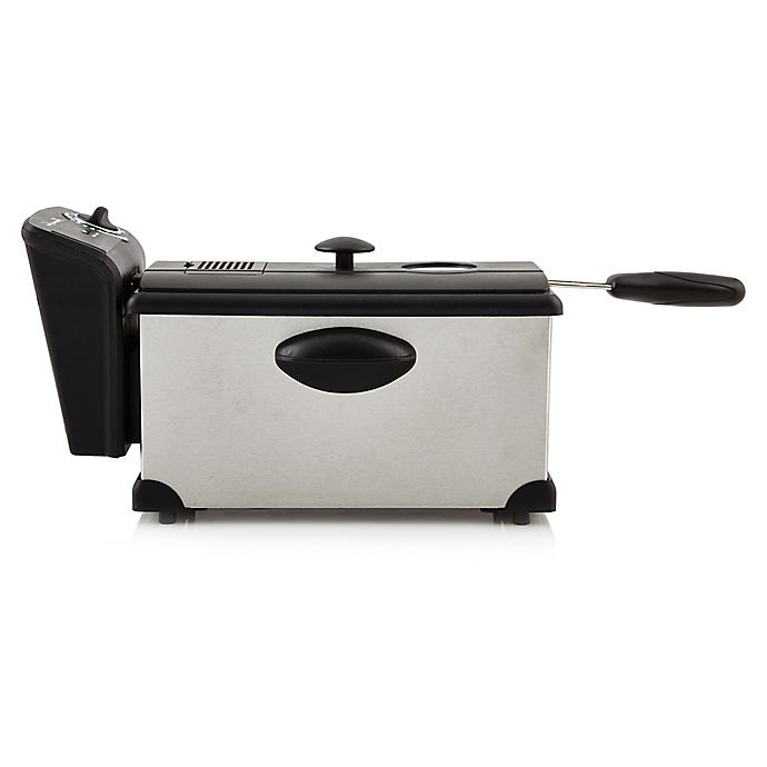 slide 1 of 1, Professional Series Stainless Steel Deep Fryer, 3 liter