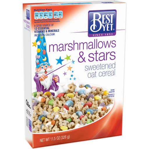 slide 1 of 1, Best Yet Marshmallows & Stars Cereal, 11.5 oz