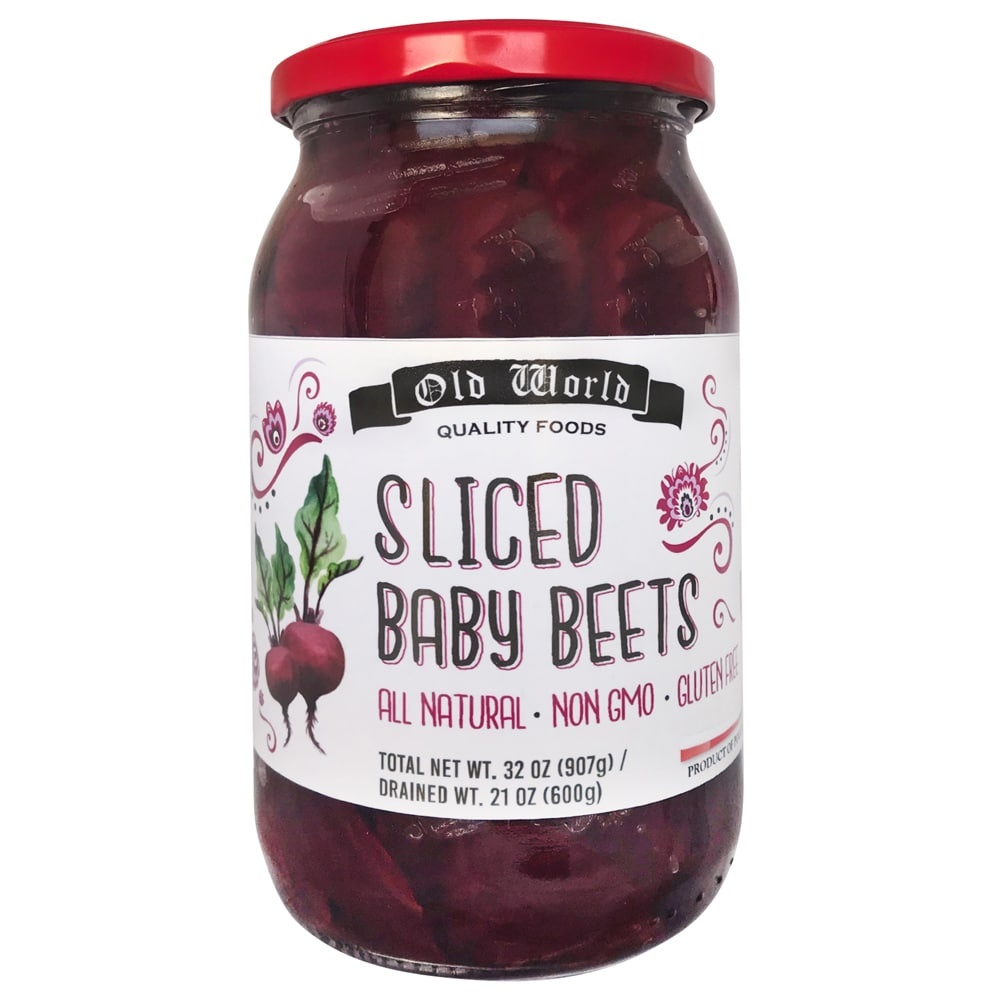 slide 1 of 1, Old World Sliced Baby Beets, 32 oz