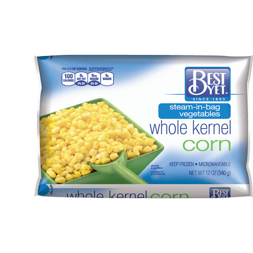 slide 1 of 1, Best Yet Frozen Corn Steamable, 12 oz