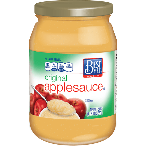 slide 1 of 1, Best Yet Applesauce, 24 oz