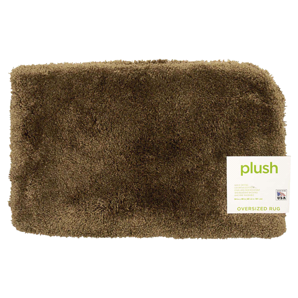 slide 4 of 5, Mohawk Plush Bath Rug, Coffee, 24 in x 40 in