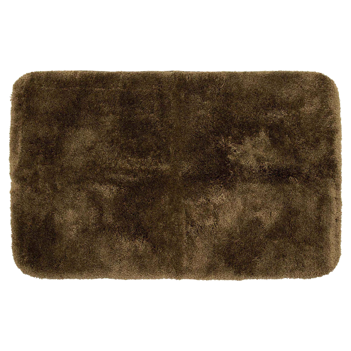 slide 1 of 5, Mohawk Plush Bath Rug, Coffee, 24 in x 40 in