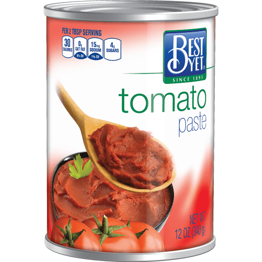 slide 1 of 1, Best Yet Tomato Paste, 12 oz