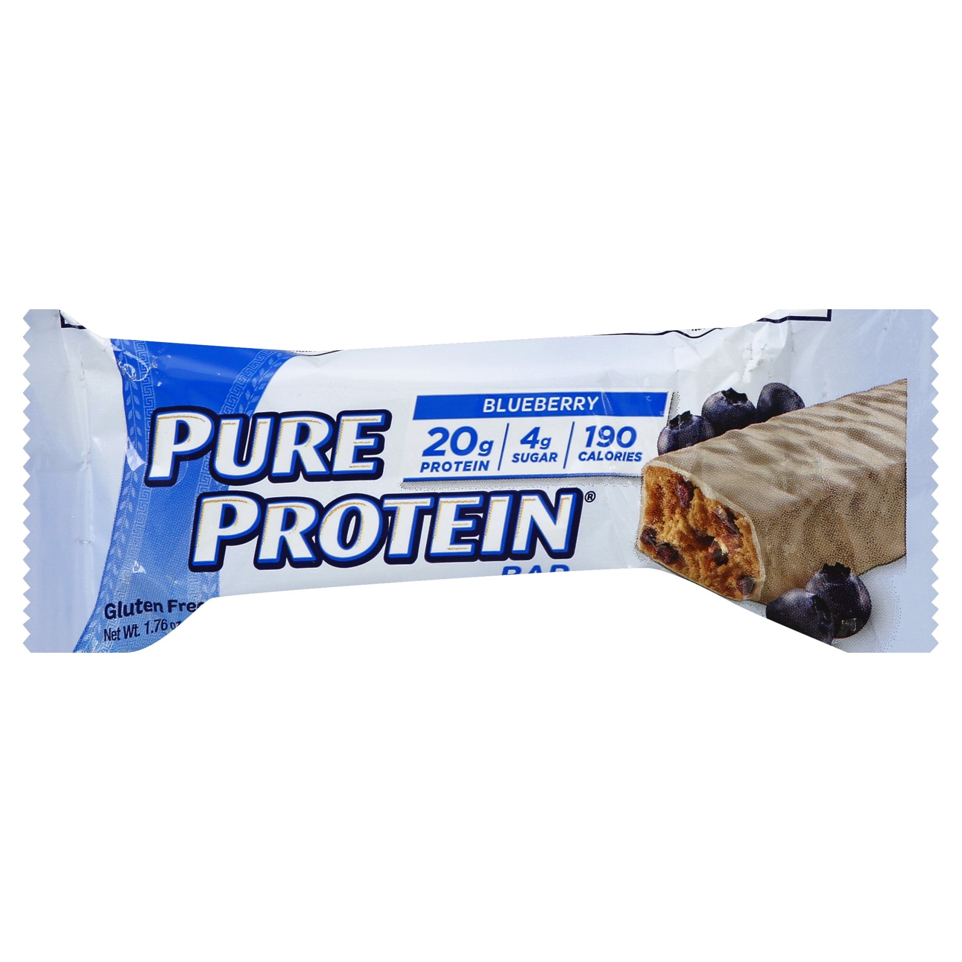 slide 1 of 1, Pure Protein Blueberry Greek Yogurt Bar, 50 oz