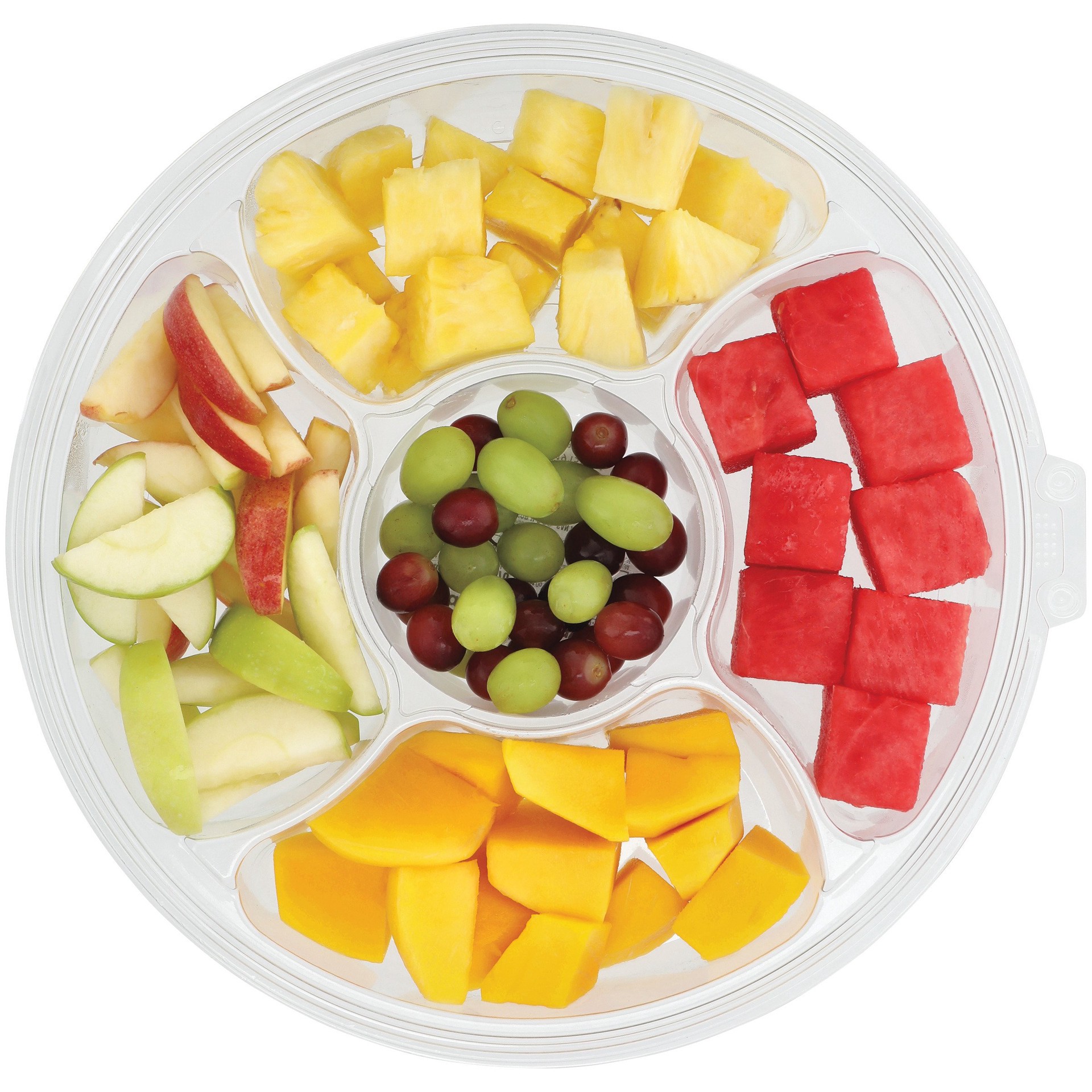 slide 1 of 1, H-E-B Fresh Seasonal Fruit Tray, 52 oz