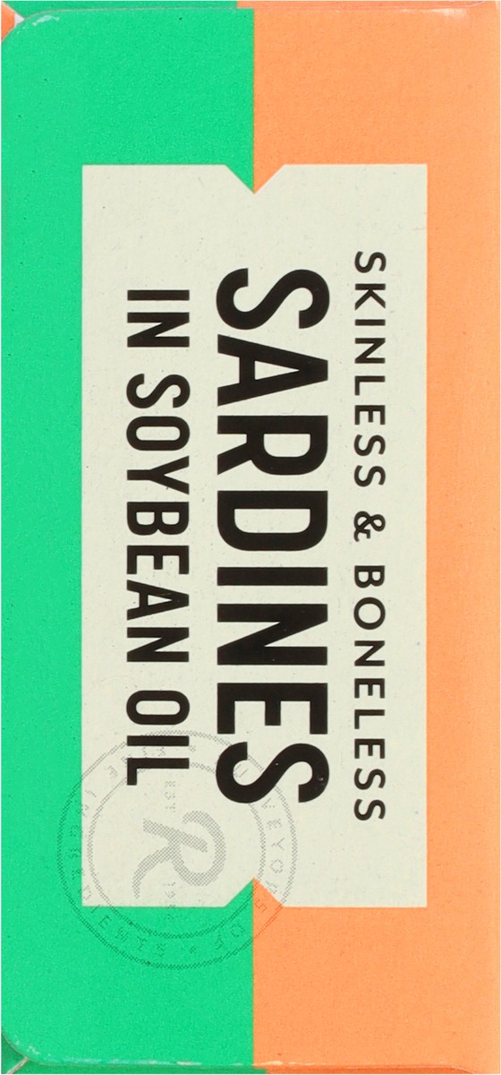 slide 8 of 14, Roland Skinless & Boneless Sardines in Soybean Oil 4.4 oz, 4 oz