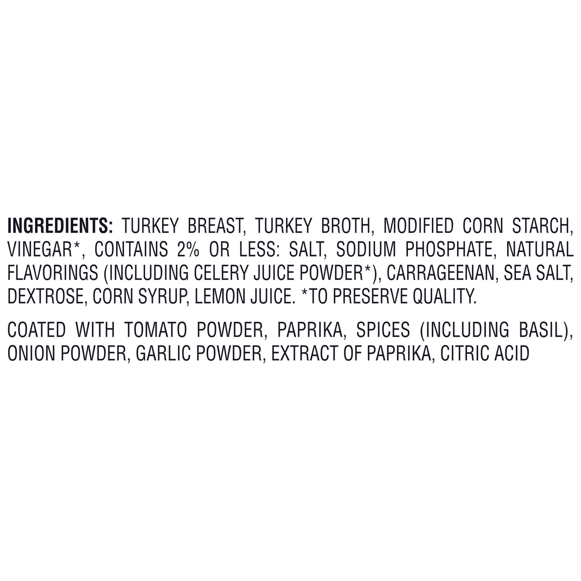 slide 6 of 6, Hillshire Farm Tuscan Style Herb Turkey Breast, 8 oz