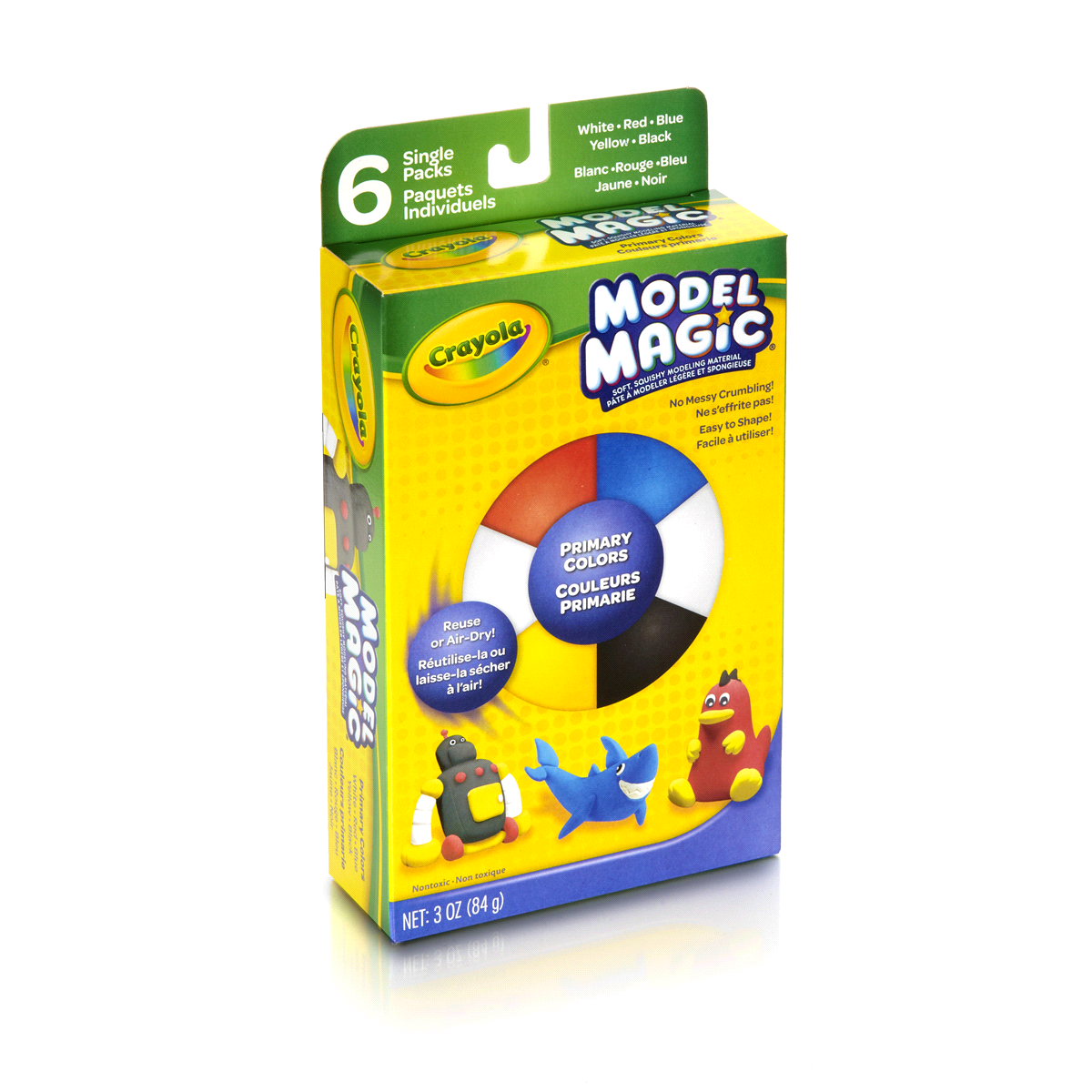 slide 3 of 3, Crayola Model Magic Modeling Material 6 ea, 6 ct