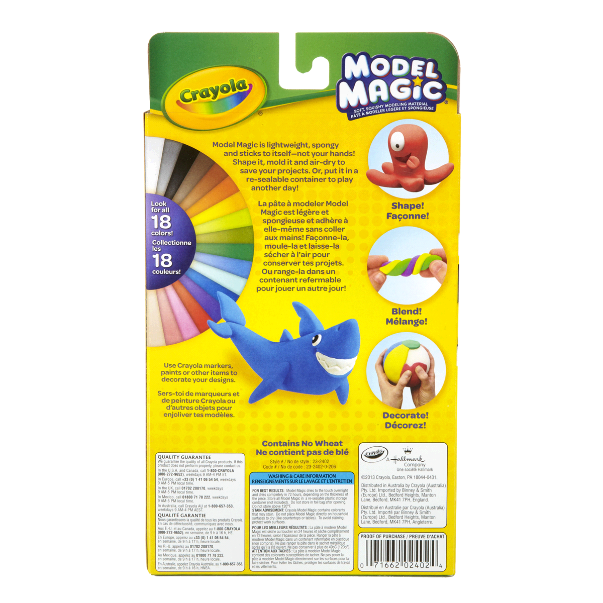 slide 2 of 3, Crayola Model Magic Modeling Material 6 ea, 6 ct