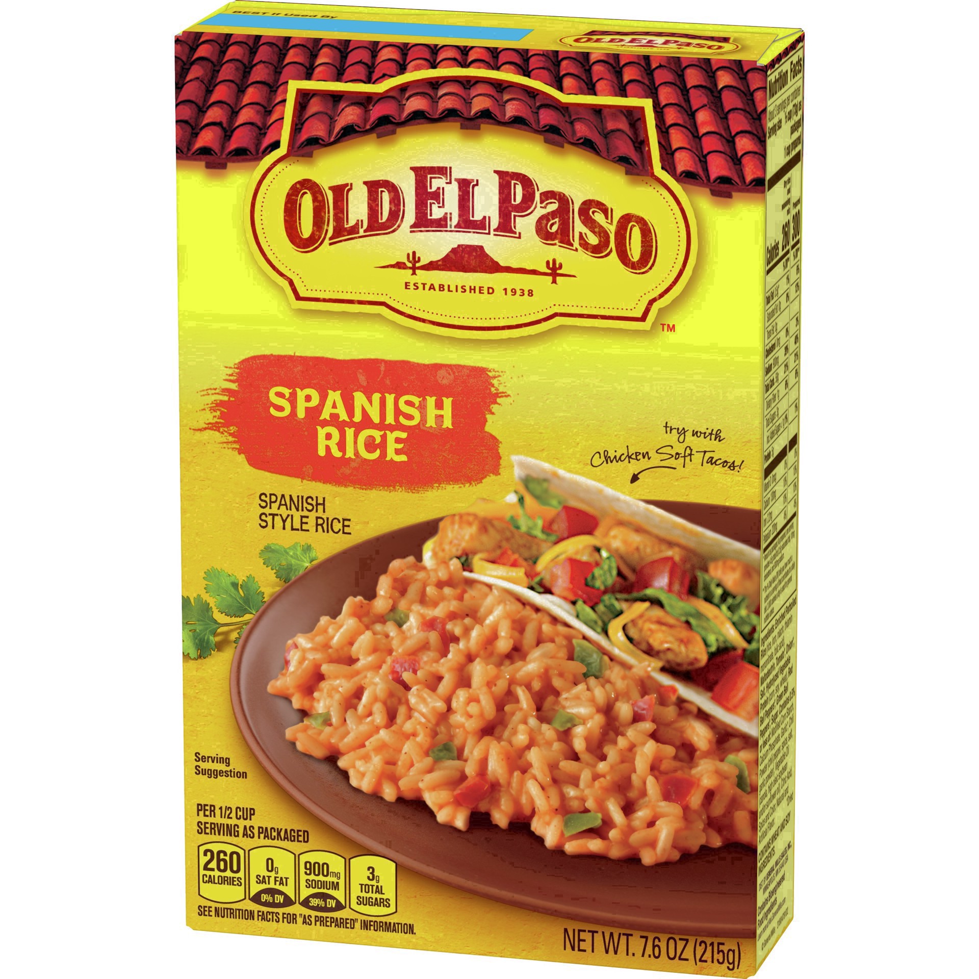 slide 62 of 83, Old El Paso Spanish Style Rice Mix, Side Dish, 7.6 oz, 7.6 oz