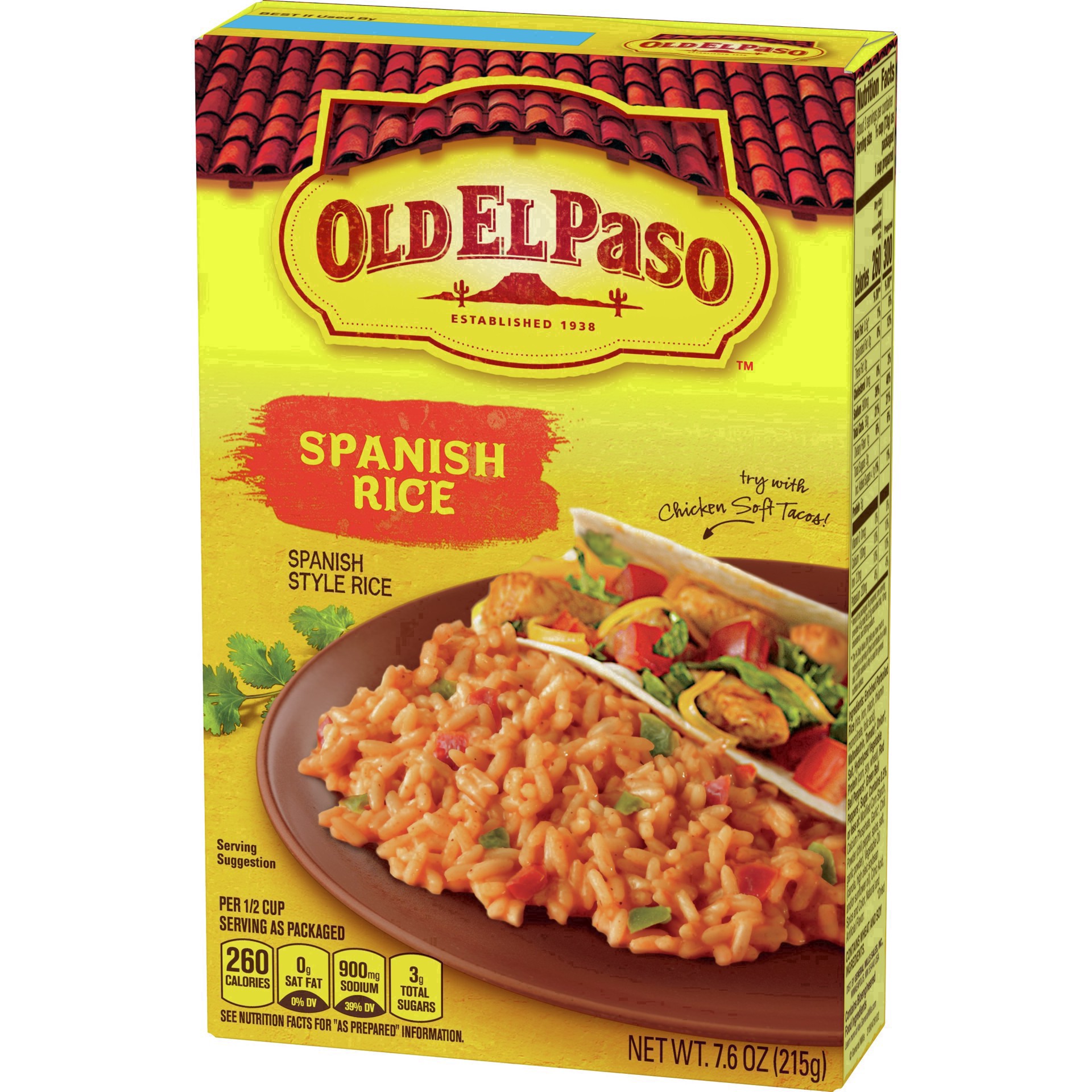 slide 80 of 83, Old El Paso Spanish Style Rice Mix, Side Dish, 7.6 oz, 7.6 oz